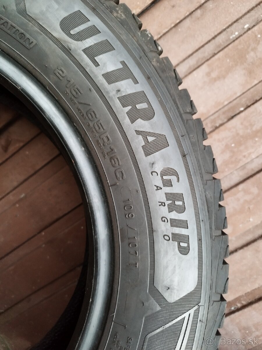 zimne pneumatiky 215/65 r16c goodyear - 4