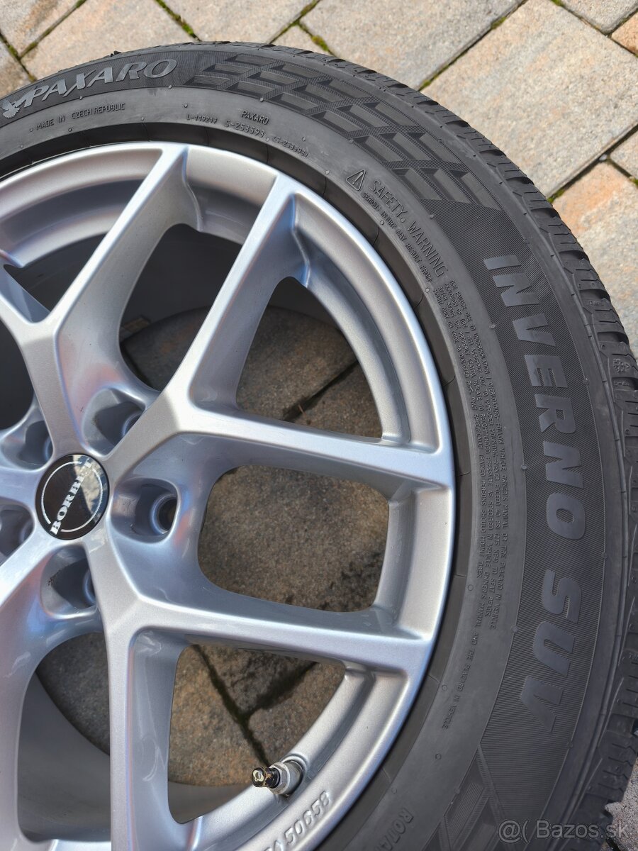 Alu disky Borbet 18" a zimné pneumatiky - 4