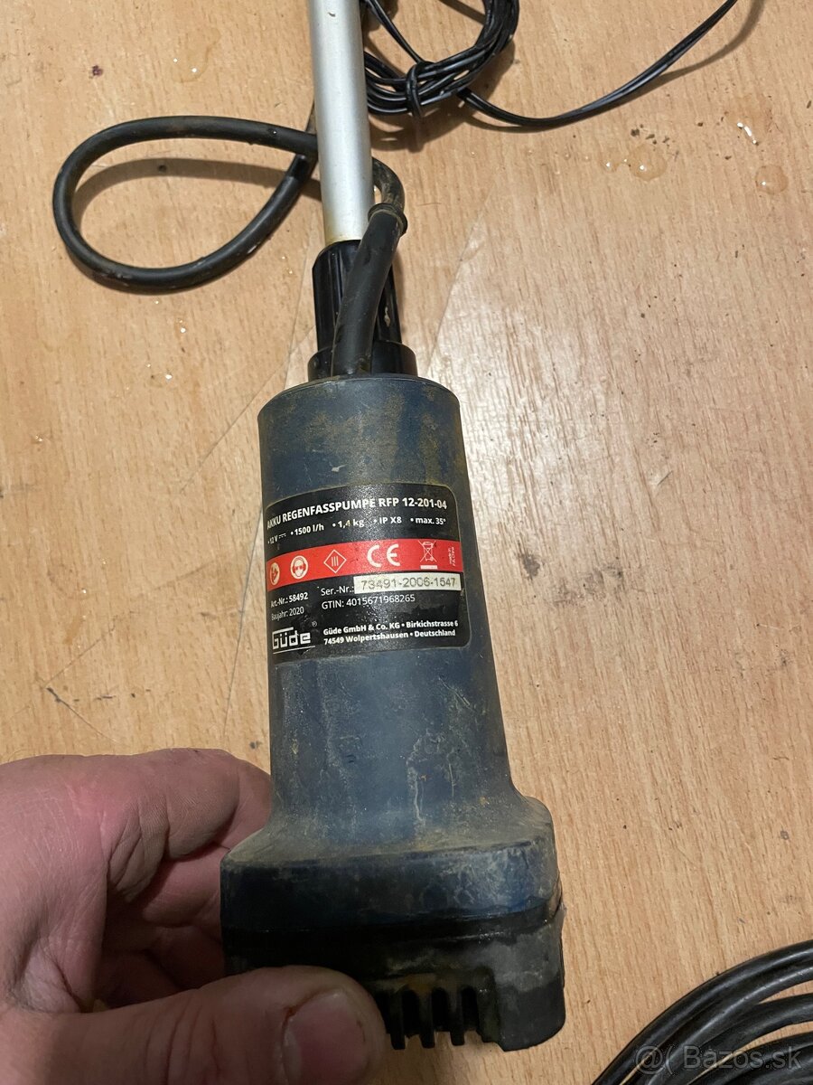 GÜDE Čerpadlo do suda - 4