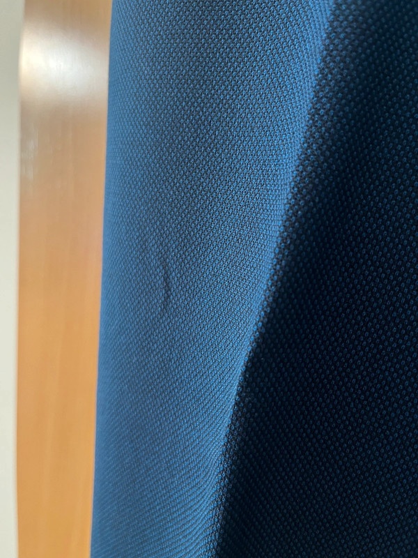 Modré oblekové nohavice - Zara - 4