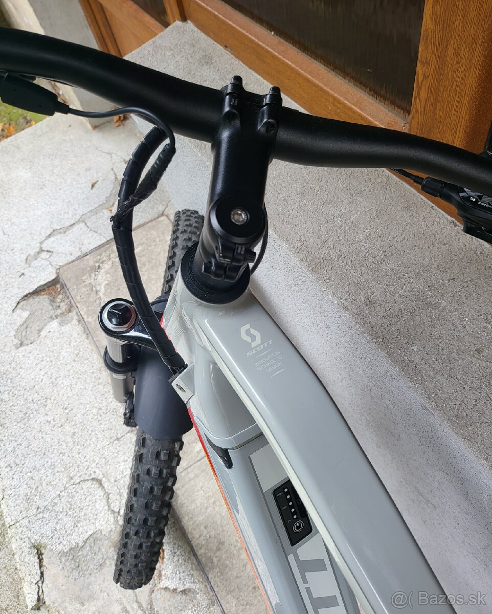 Ebike SCOTT E-ASPECT 20 SILVER/RED - 4