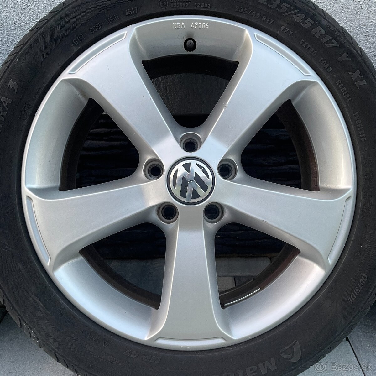 17" Hliníkové disky Vw passat B6/CC - 4