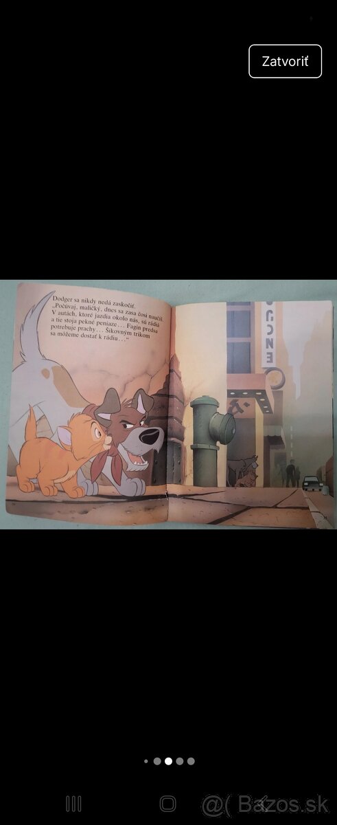 Oliver a spol. KNIHA Walt Disney SK jazyk - 4