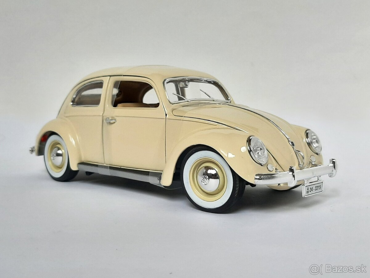 1:18 - Volkswagen Käfer / Chrobák (1955) - Bburago - 1:18 - 4