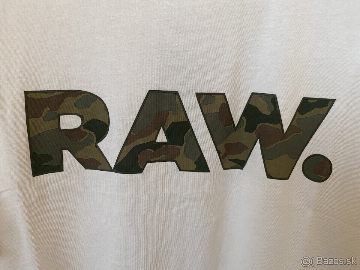 panske tricko G-STAR RAW velkost S biele - 4