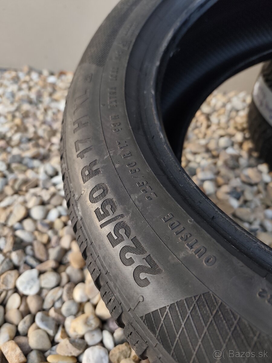 2 zimné pneumatiky 225/50R17 Continental - 4