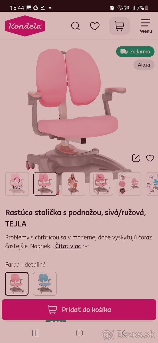 Detska rastuca stolicka - 4