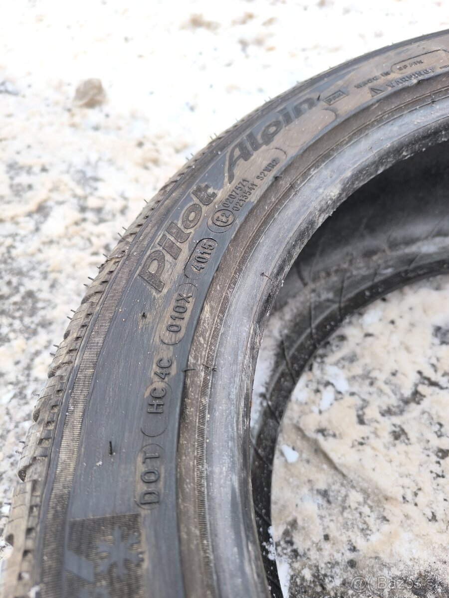 Predám zimné pneumatiky michelin pilot alpin - 4