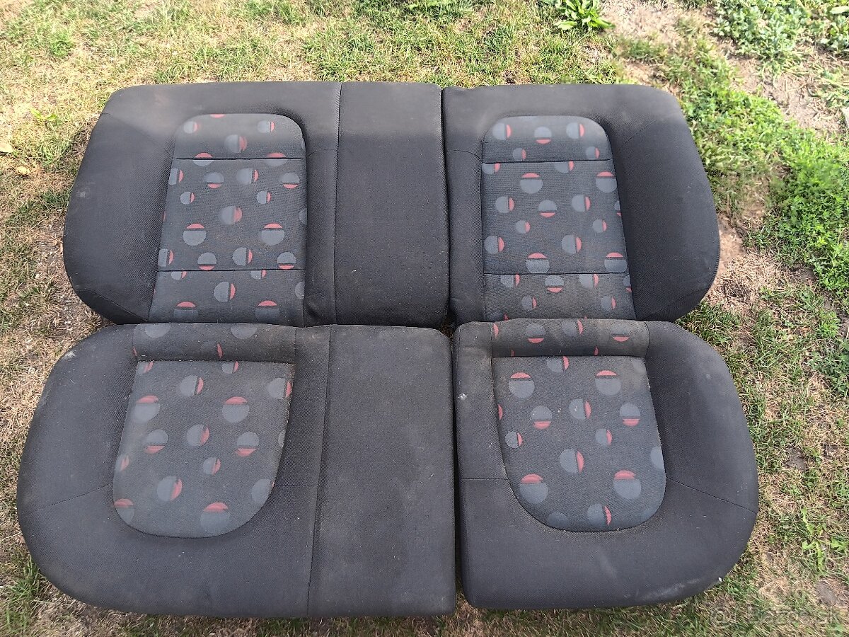 Sedadlá škoda fabia combi 1 - 4