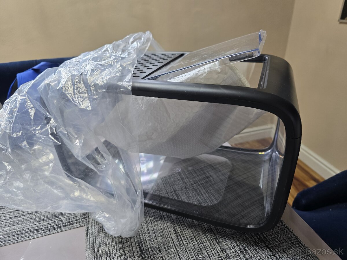 Akvárium moderné plastové čierne - 4