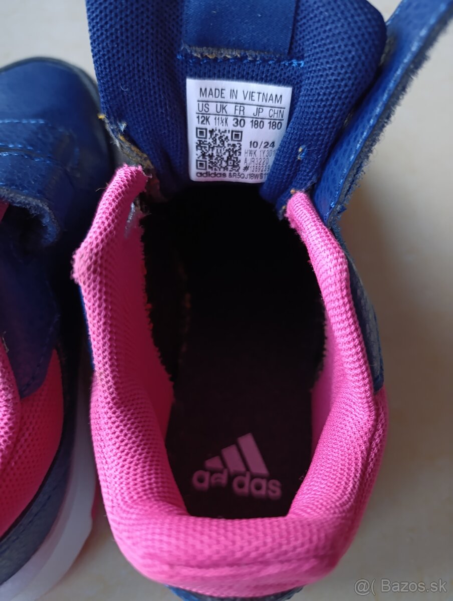 Dievčenské tenisky Adidas 30,31 - 4