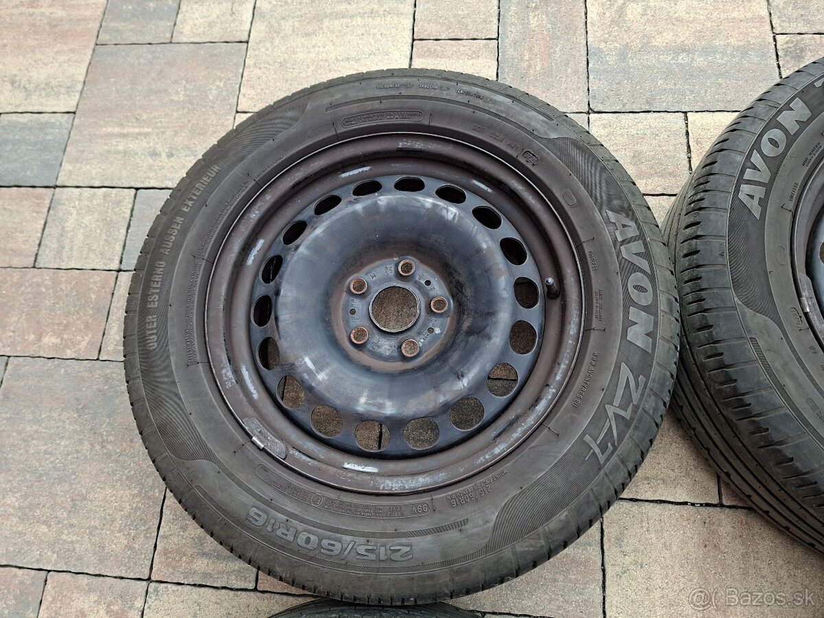 Predám plech.disky Vw/Seat--R16 - 4