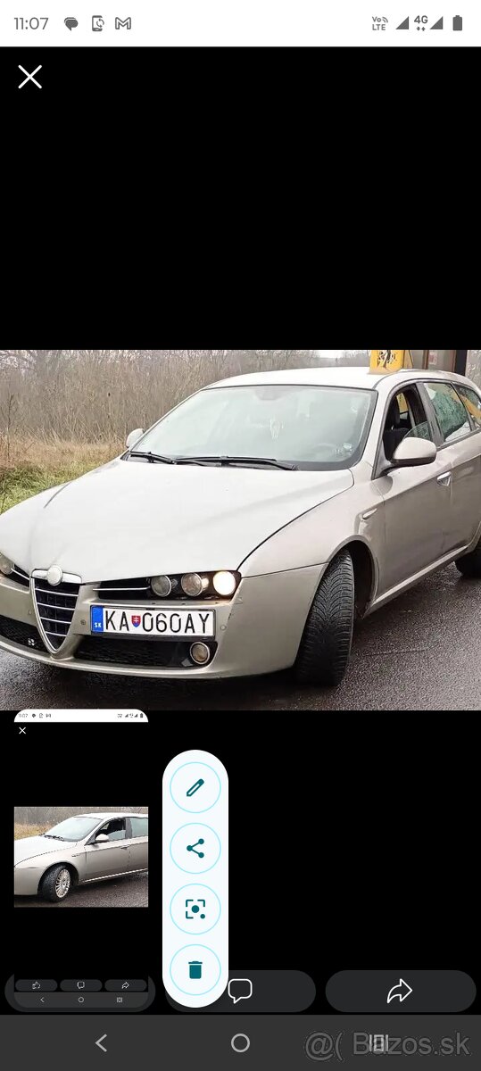 Rozpredam Alfa Romeo 159 - 4