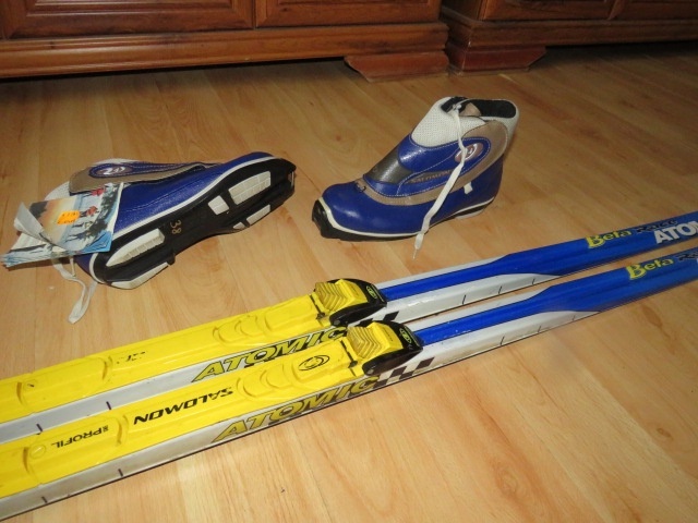 Predam bezkovy set,ATOMIC,165 cm,SNS,c.38,bez supi - 4