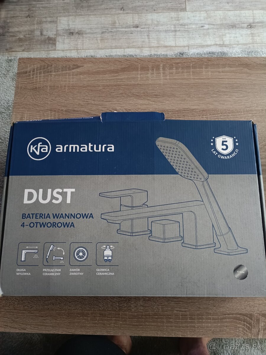 Sprchová batéria vaňová - 4