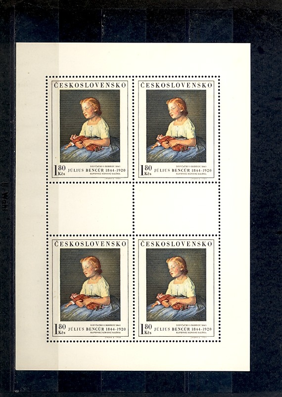 Poštové známky Československo 4 - 4
