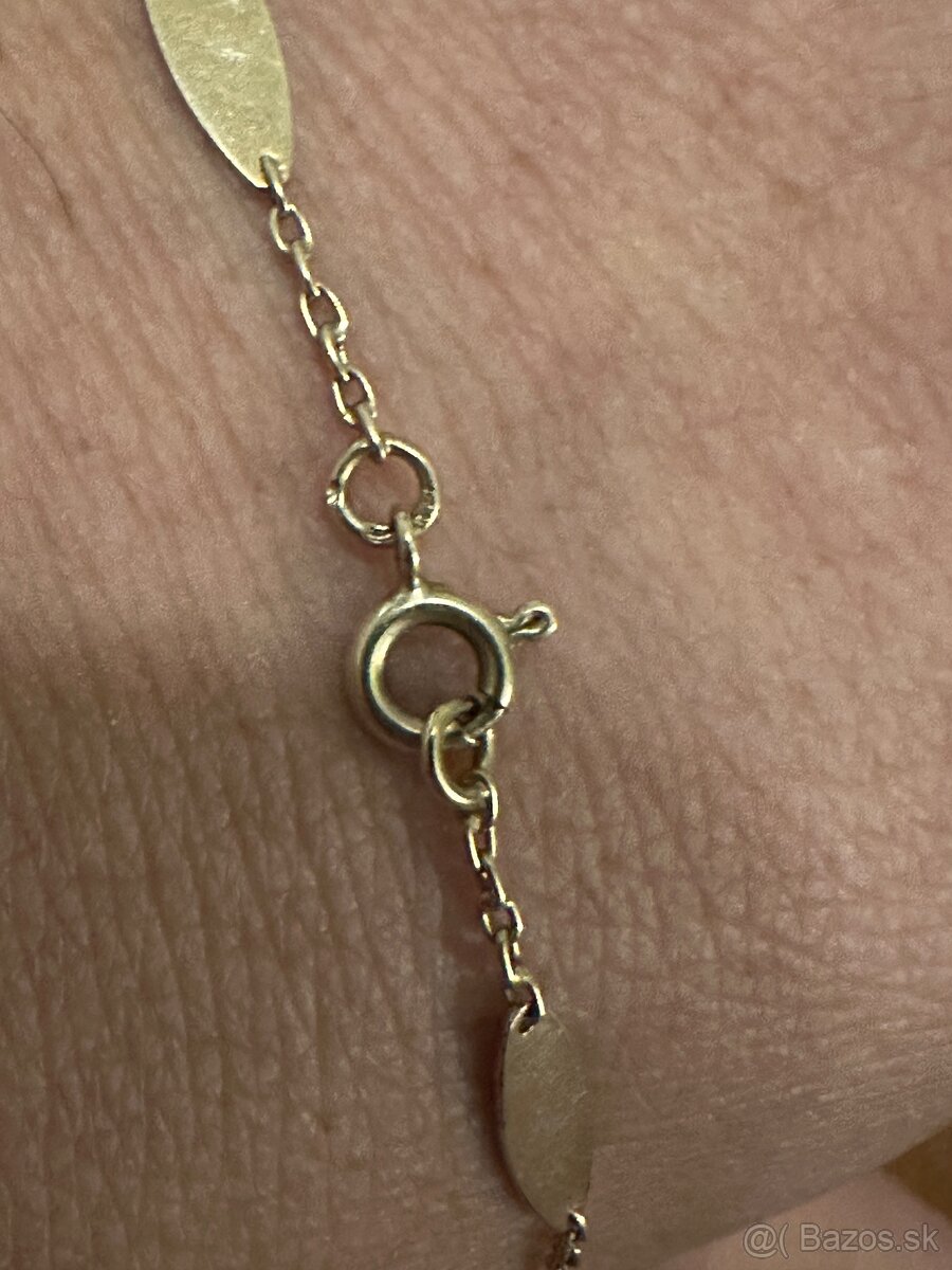 Damska zlata retiazka náhrdelník 14kt zlato - 4
