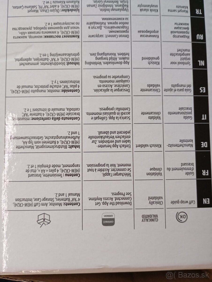 Tlakomer OMRON M2 Intelli IT - 4