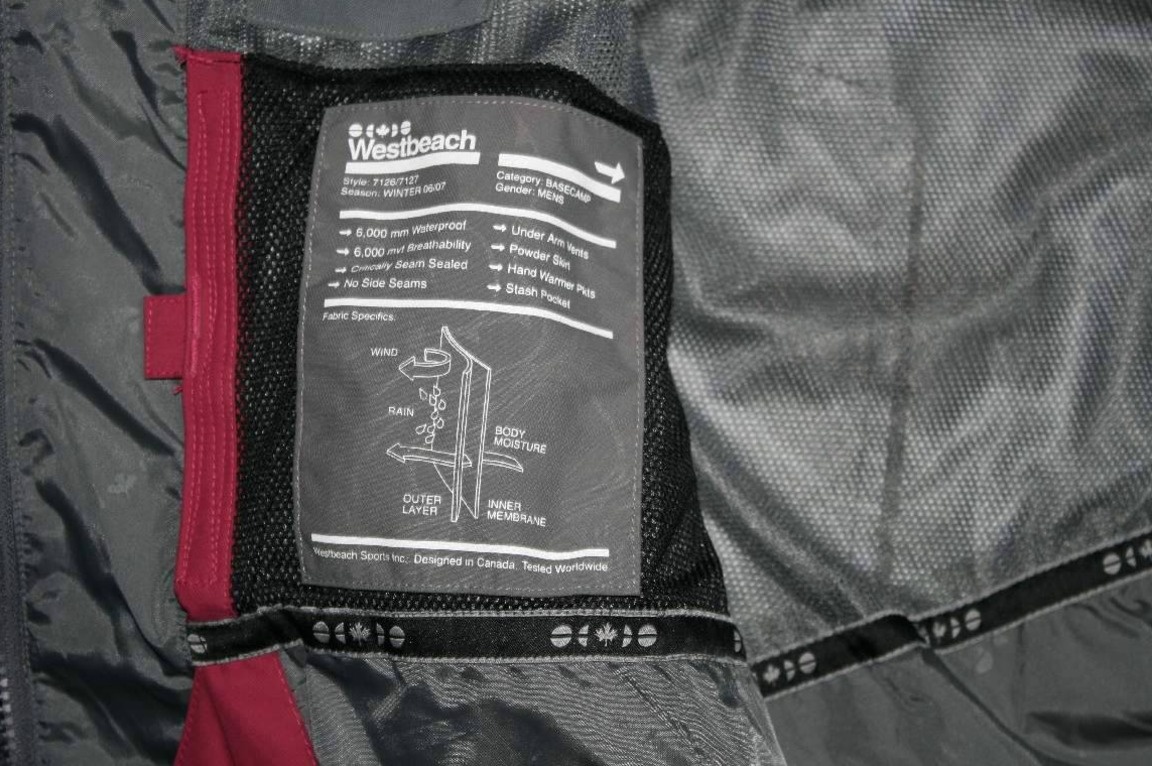 pánska lyžiarska suprava Westbech - 4