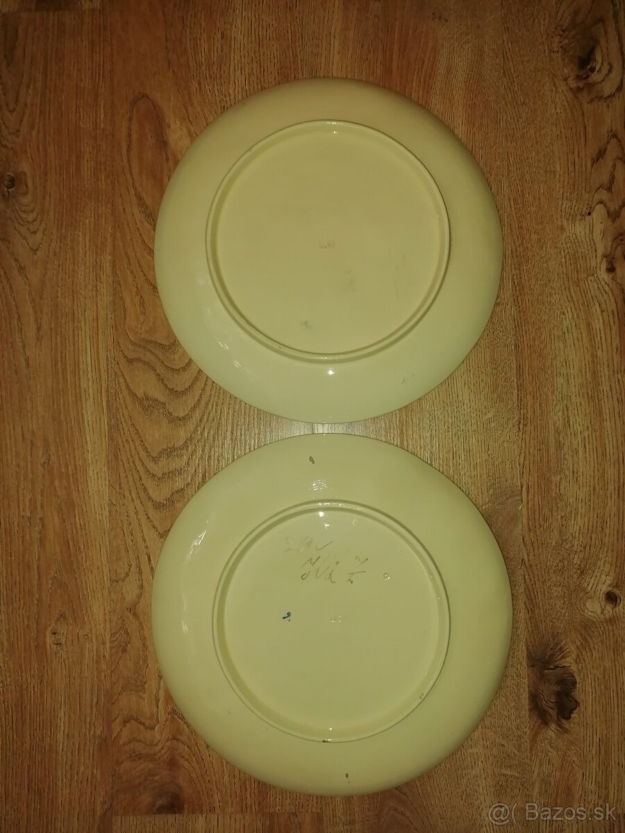 Staré párové taniere. - 4