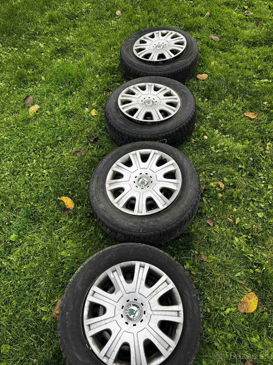 Predám zimné gumy na diskoch - 4