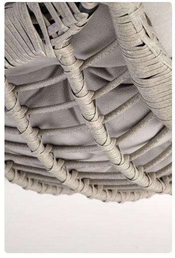 Závesné zahradné kreslo - 4