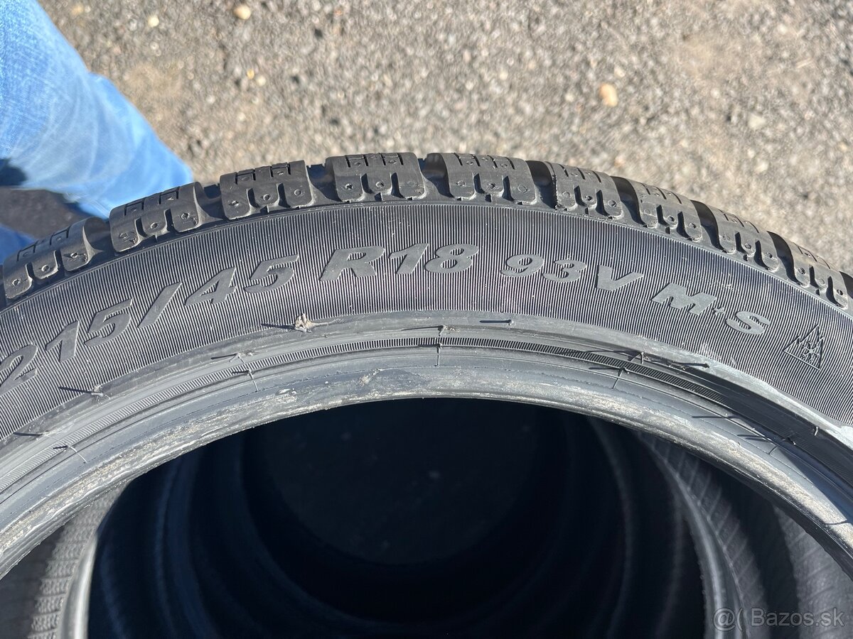 215/45r18 zimne Nove Pirelli - 4