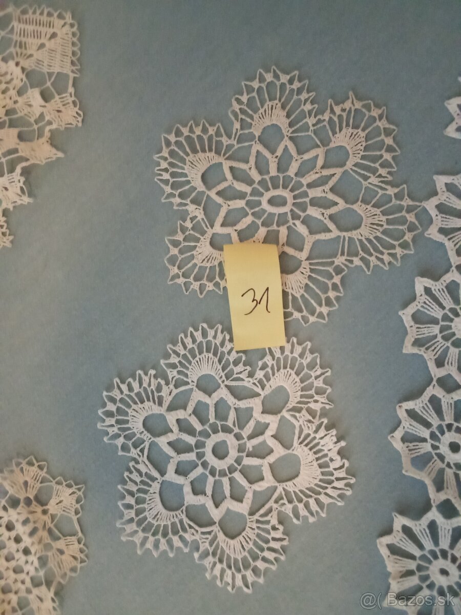 Predám háčkované obrusy , obrúsky - 4