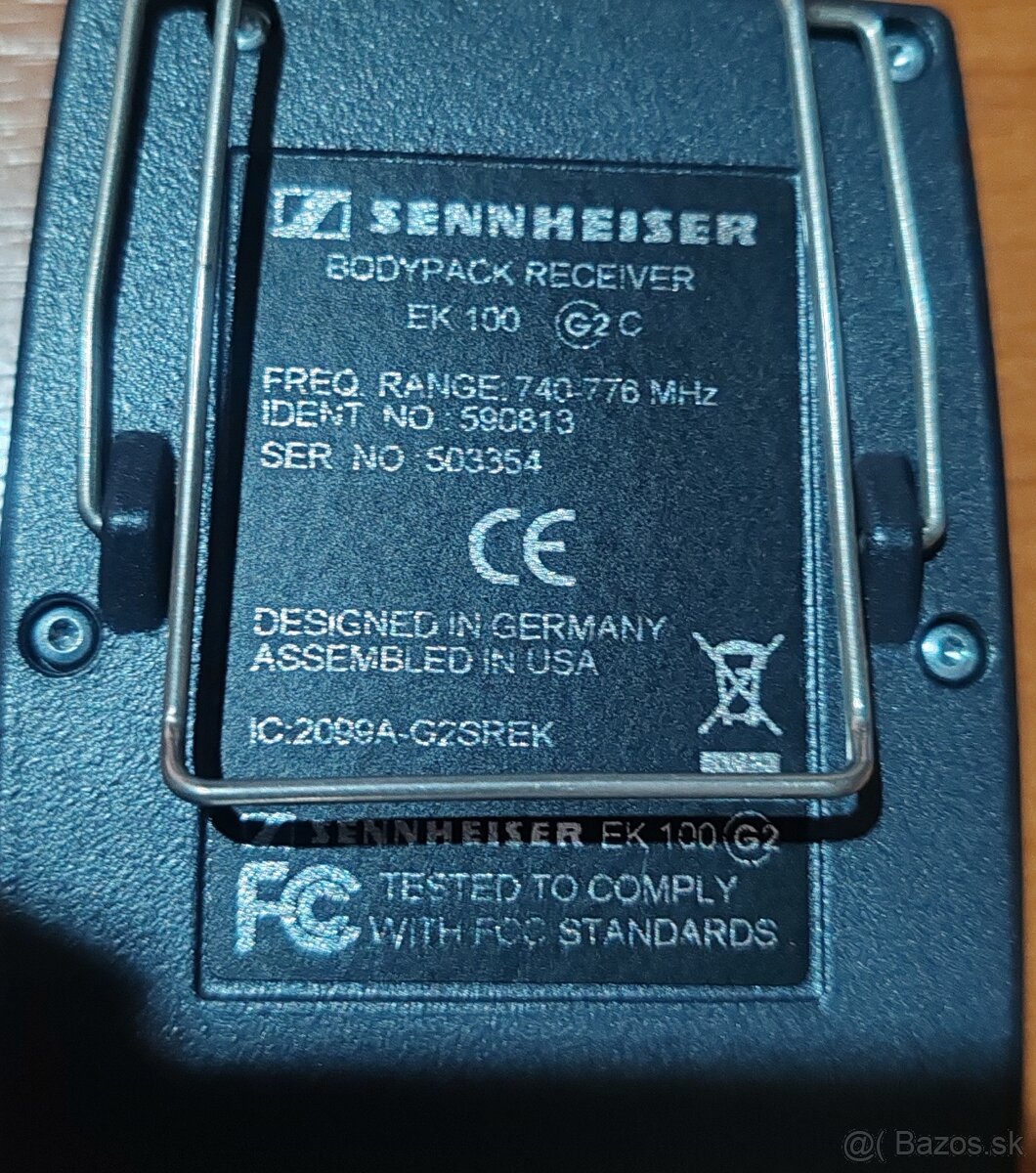 Senheiser EW100G2 - 4