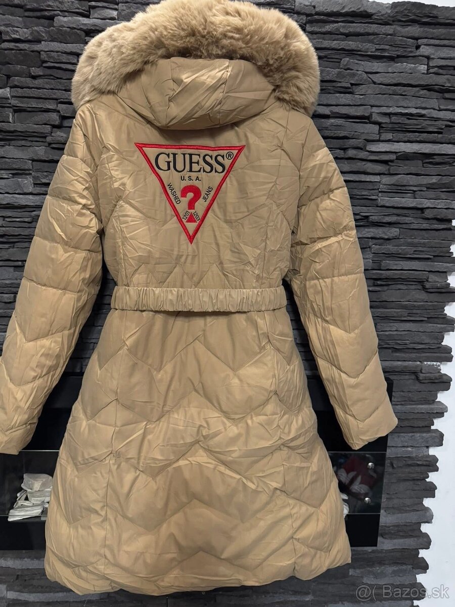 Hnedá bunda Guess - 4