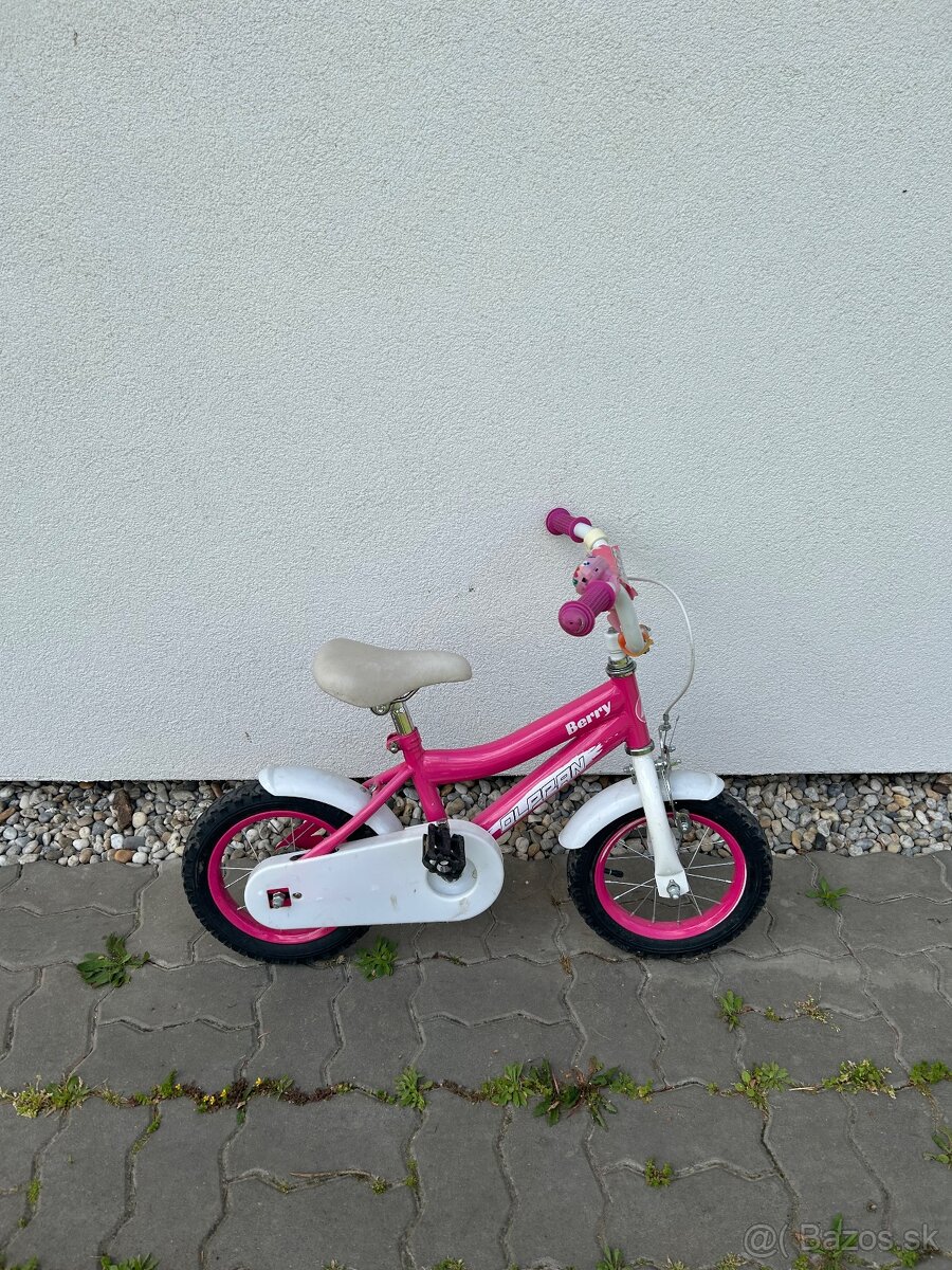 Predám detský bicykel Olpran Berry 12" - 4