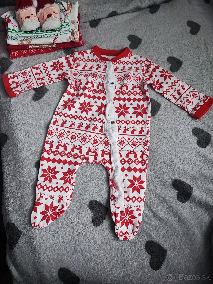 Vianočné oblečenie 62-68 - 4