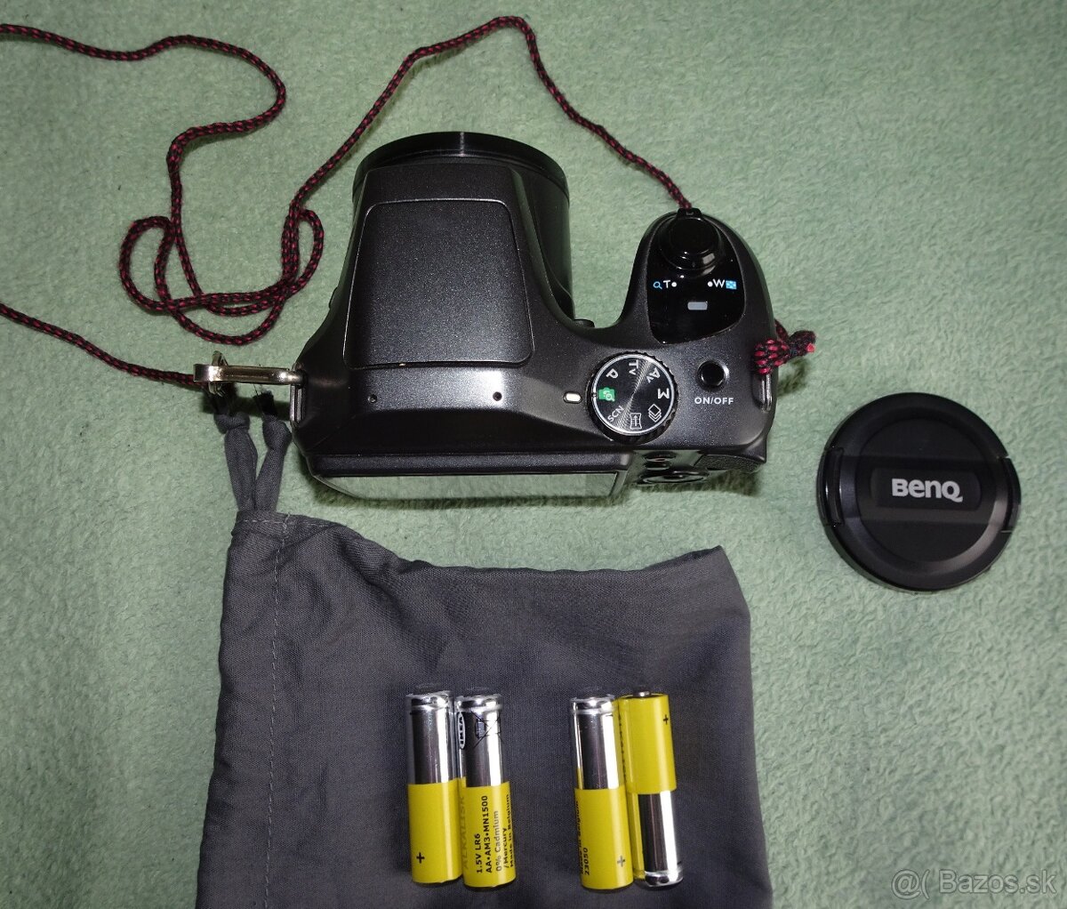 Predám digitálny superzoom BENG GH65X na 4 tuž. batérie - 4