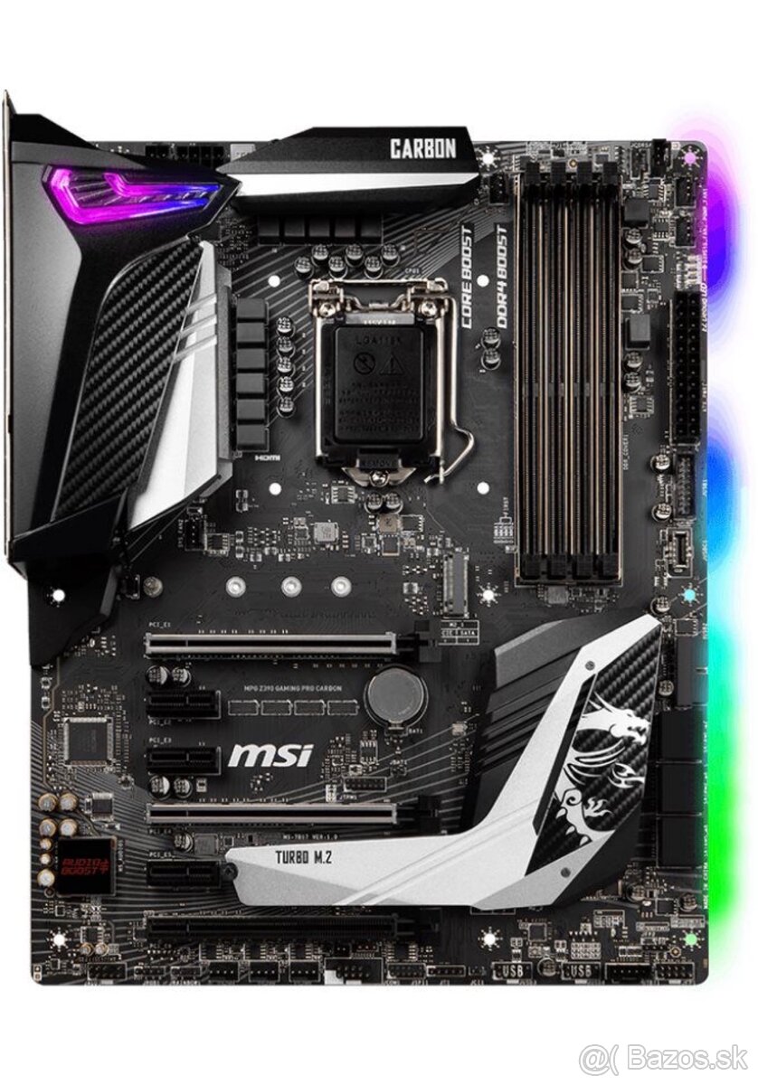 Herný PC + Vybavenie - MSI RTX 2080 - i5-9600K - 16GB RAM - 4