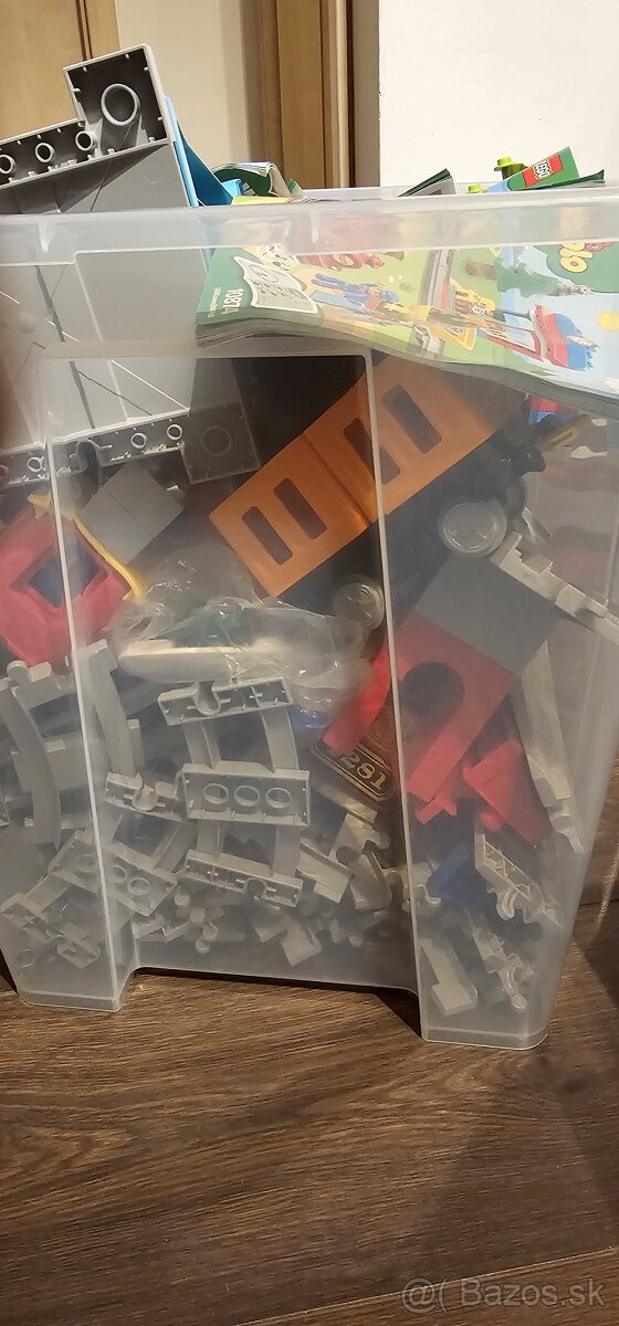 Lego duplo vlacik 10875 + 10874 + 10872 + 2x 10882 - 4