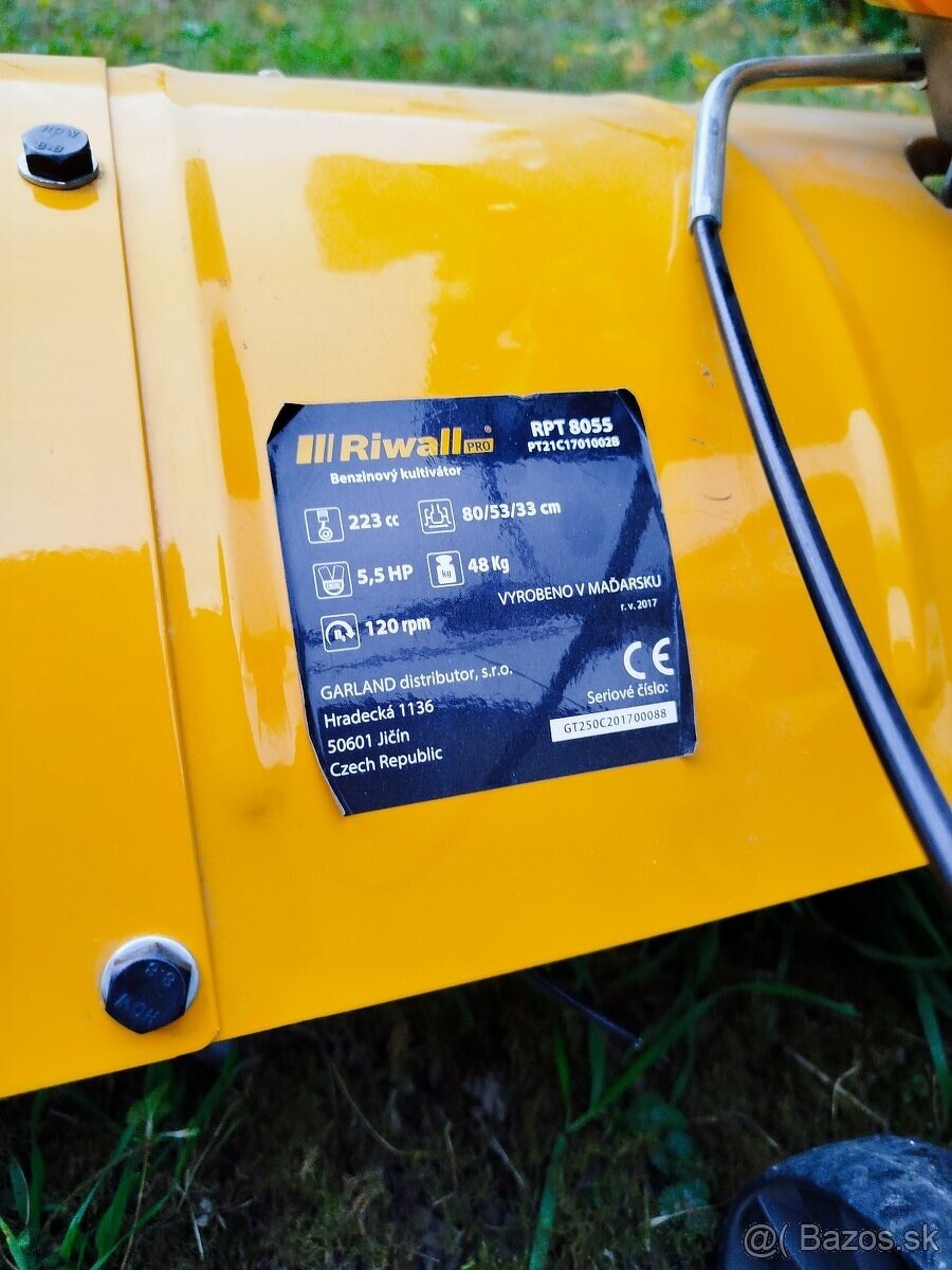 NOVÝ KULTIVÁTOR RIWALL PRO RPT 8055 - 4