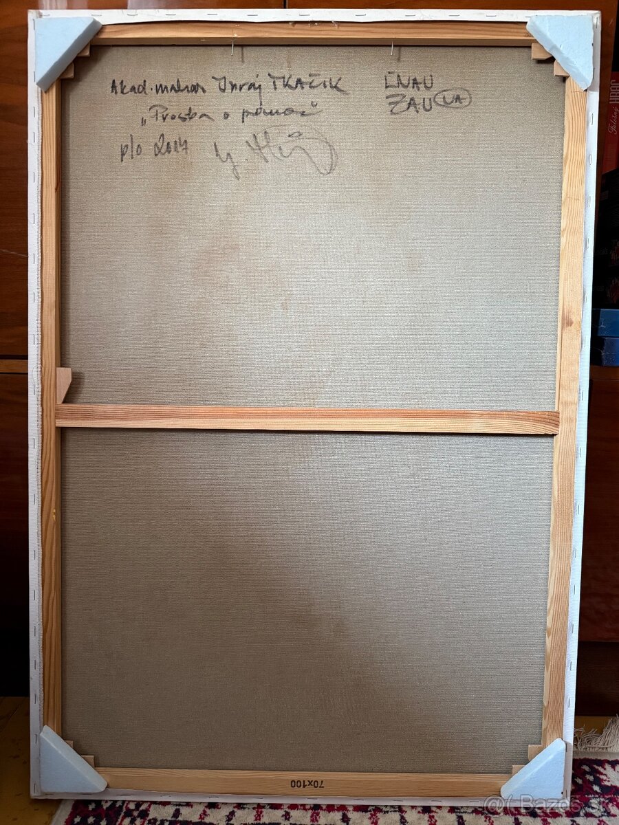 Obraz olej na plátne . - 4