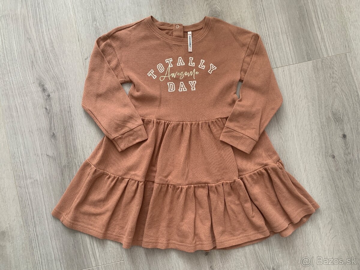 Detské šaty zn. Coccodrillo veľ. 104, 110 a 122 - 4
