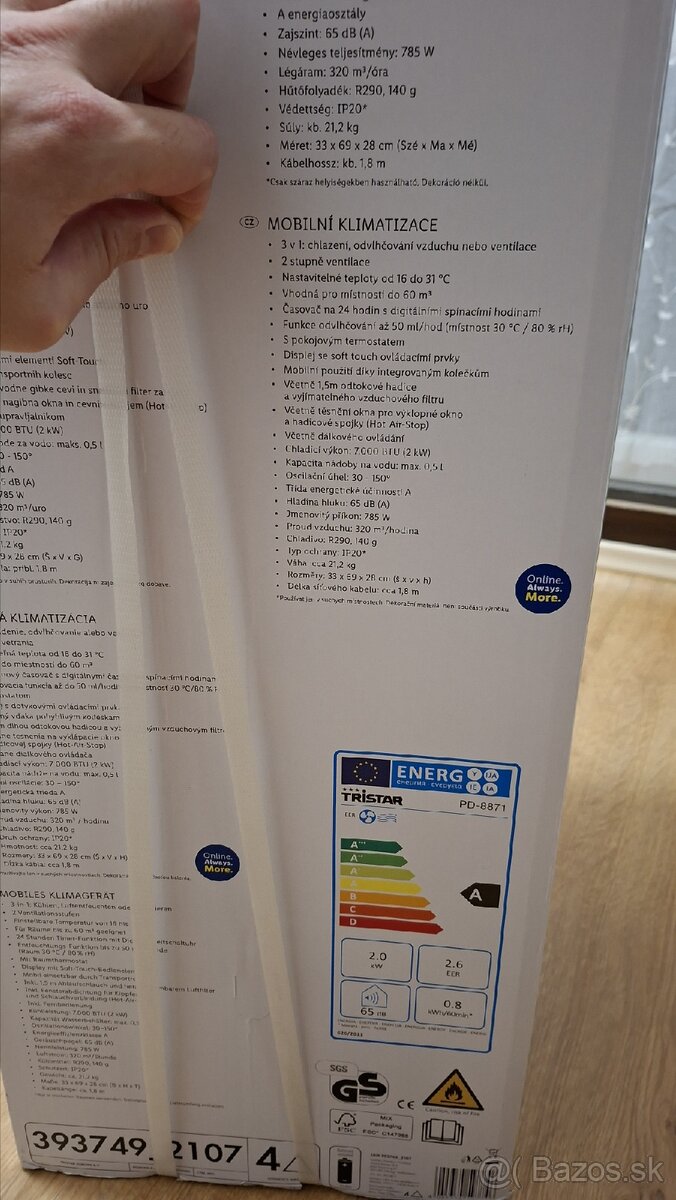 NOVA Mobilna klimatizacia Silvercrest - 4