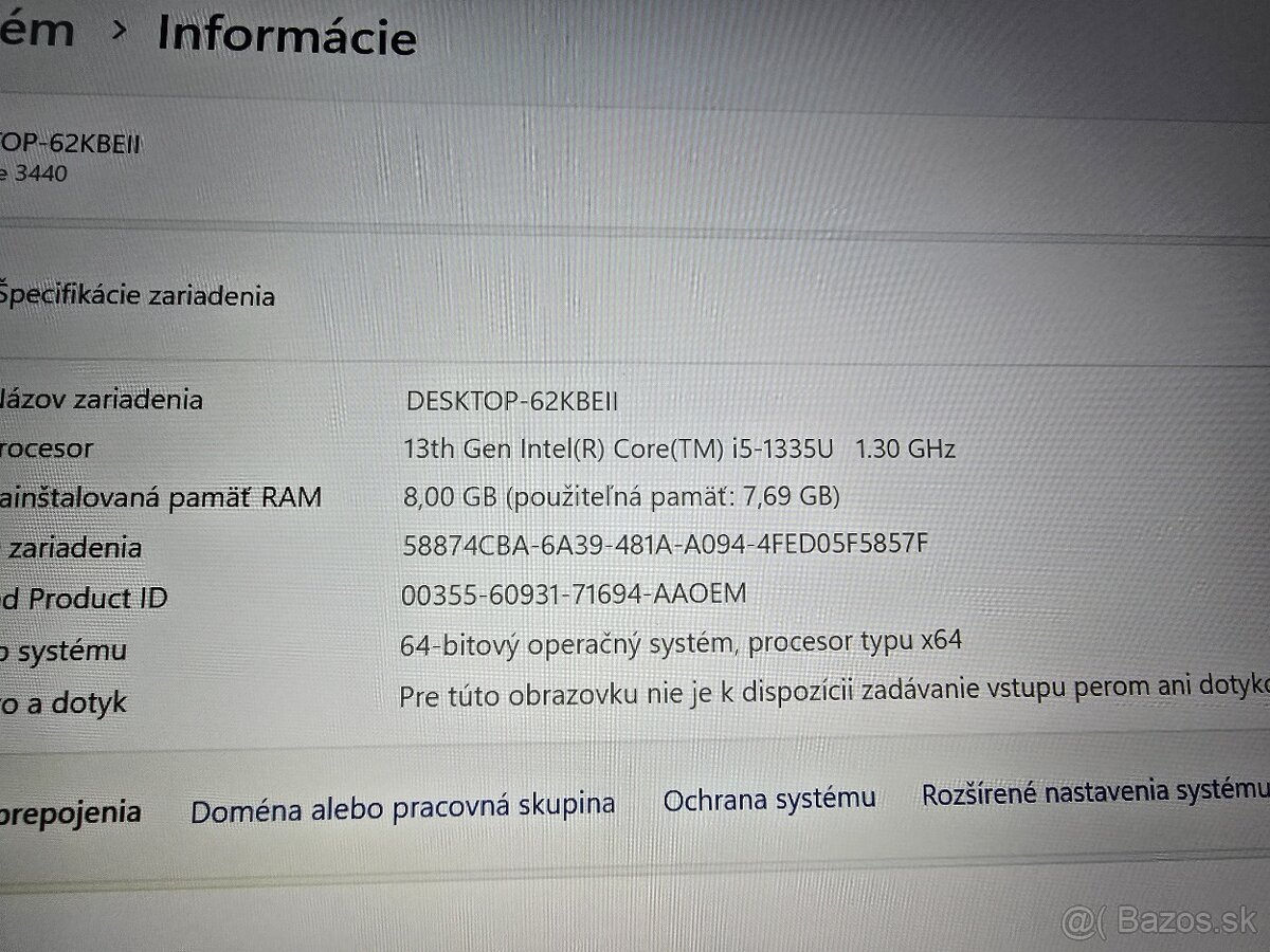 Dell Latitude 3440 s procesorom i5 13 generacie 8gb ram a 25 - 4