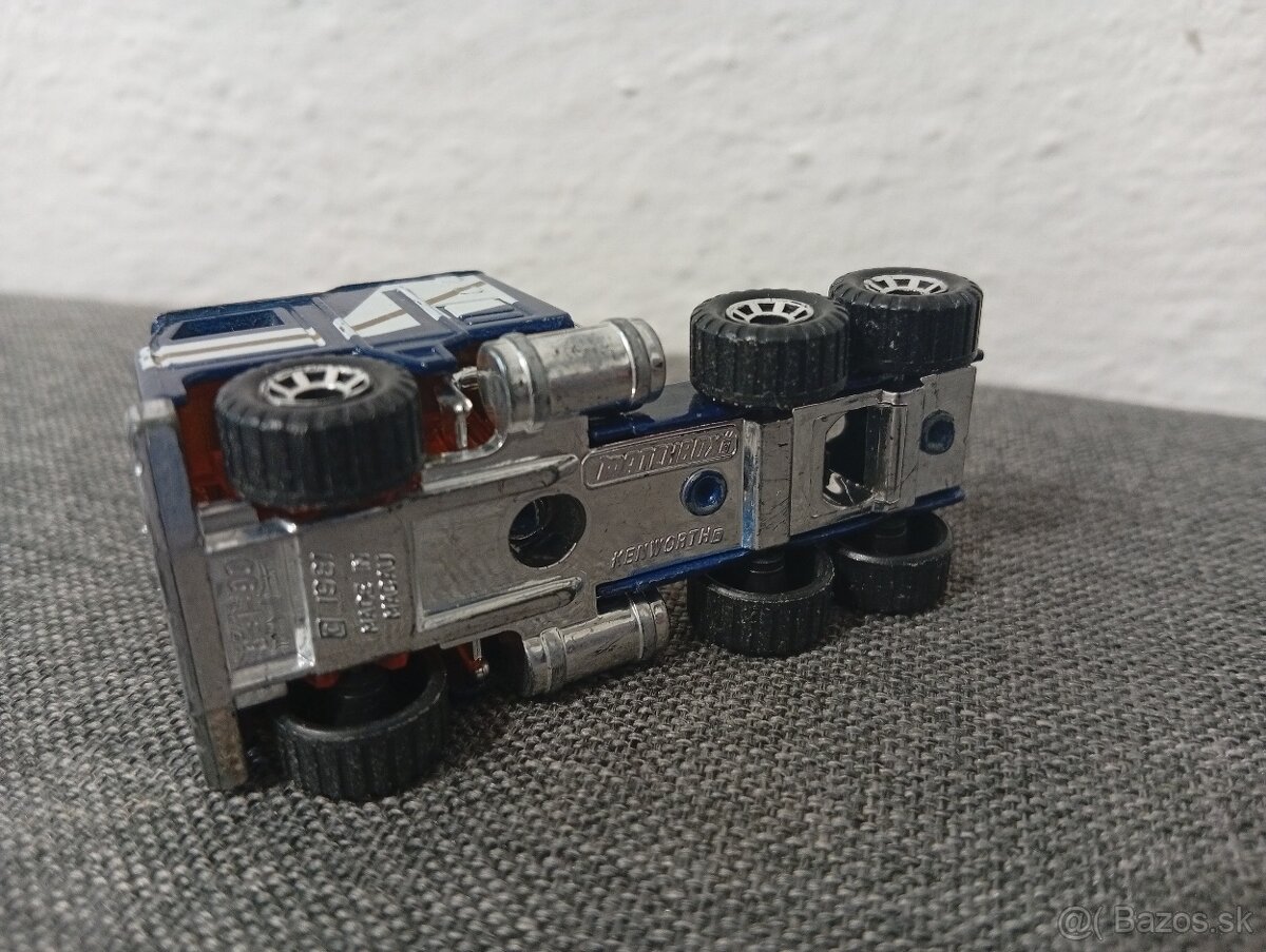 4x Matchbox Ťahač, Kenworth, DAF - 4