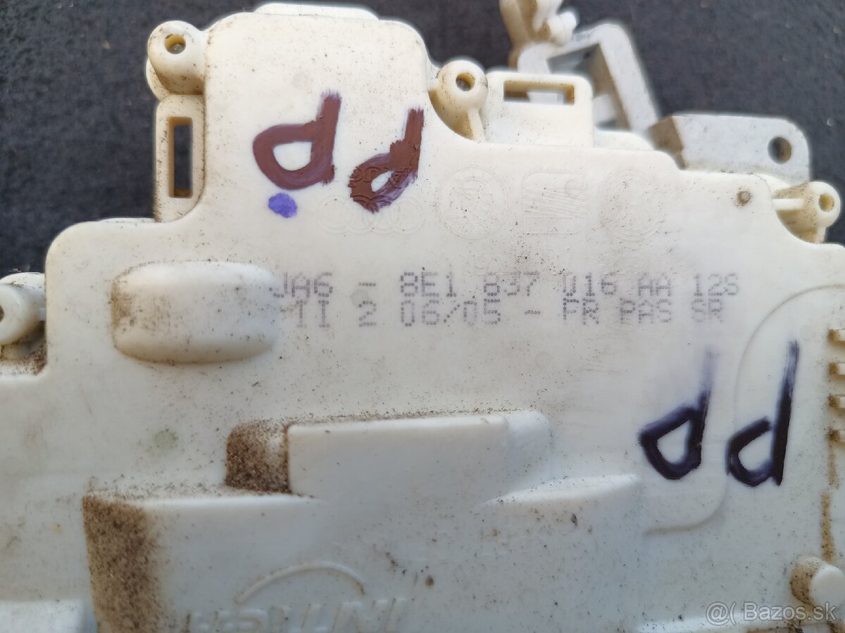 Zámok dverí audi a4 b7 - 4