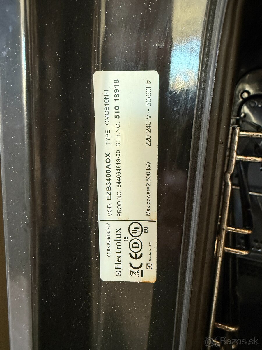 Elektrická rúra Electrolux EZB3400AOX – cena 100 € - 4