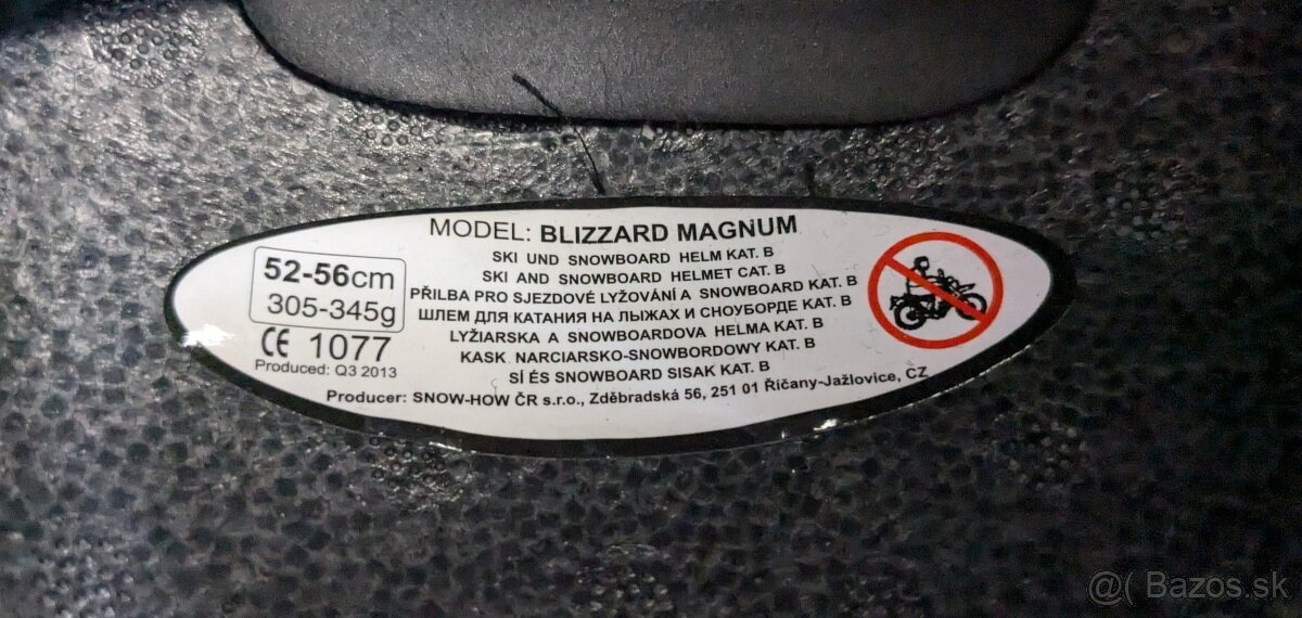 Detská lyžiarska prilba Blizzard + okuliare - 4