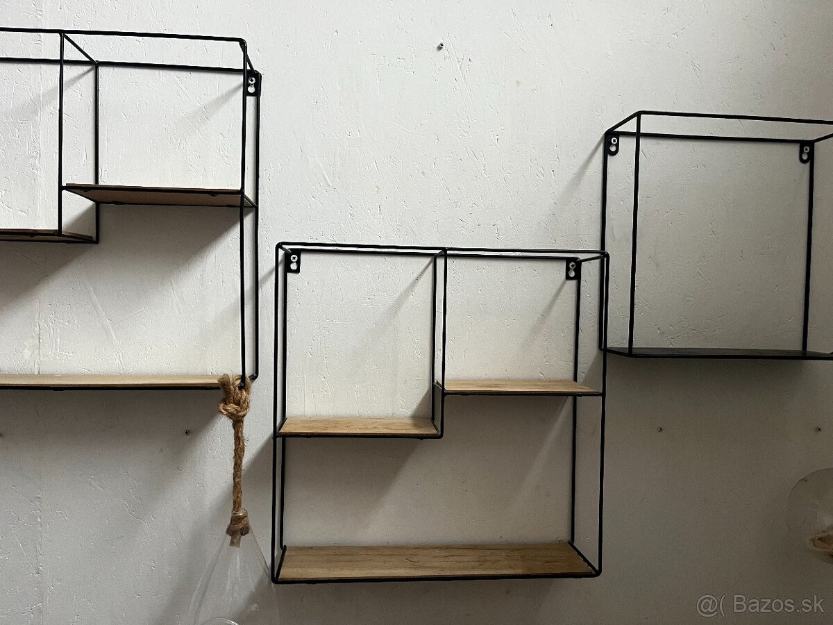 6 x policka kov - drevo - 4