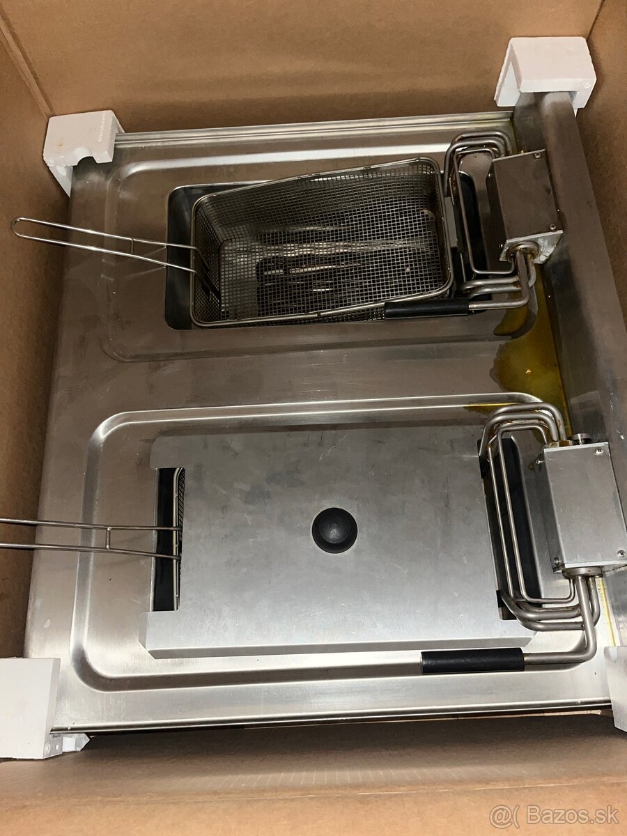 Profesionálna fritéza BERTOS ELT 18+18B-E - 4