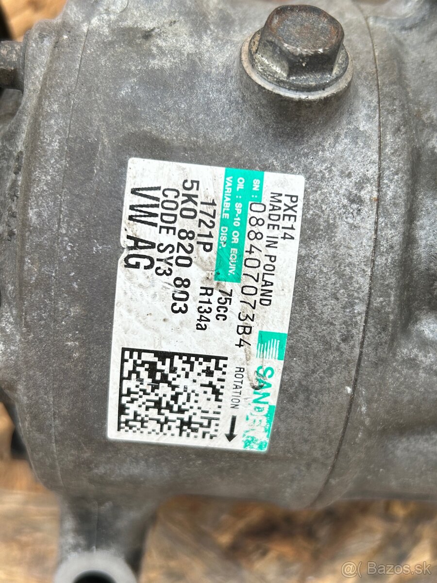 Klimakompresor Sanden 5K0820803 - 4