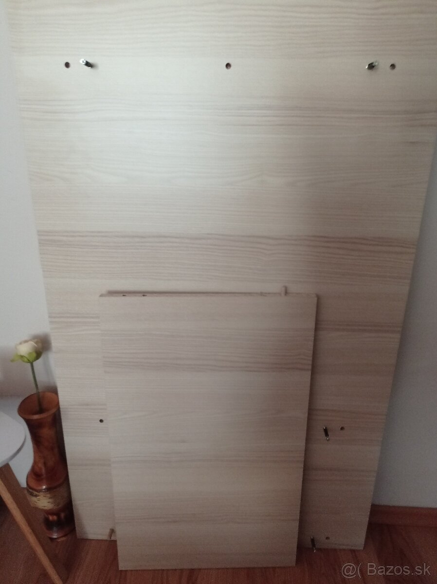 Písací stôl jaseň/ modrá s potlacou 120x60x75 - 4