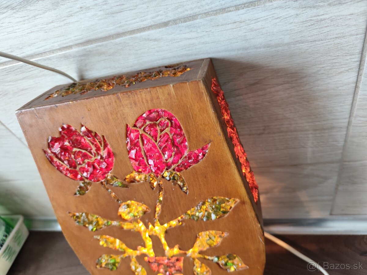 Lampa retro - ručne vyrobená - 4