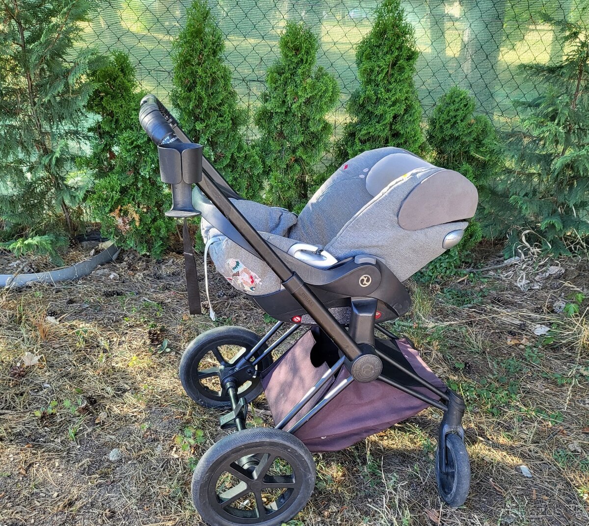 Predám Cybex Priam Platinum 2- kombi - Koi special edition - 4